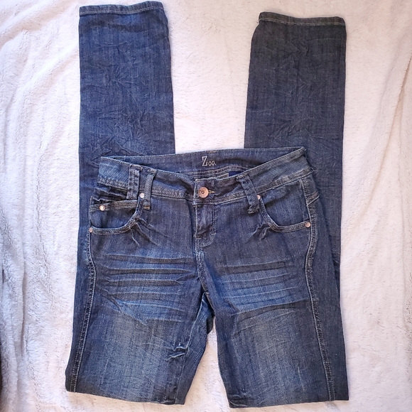 Zco Low Rise Distressed Skinny Jeans, tall - Picture 1 of 10